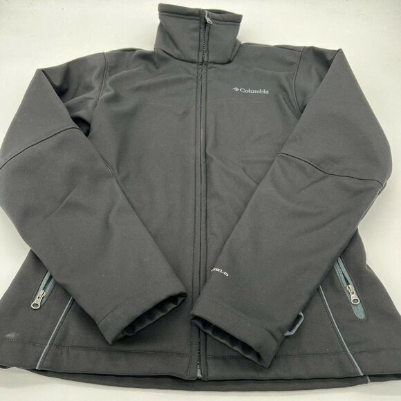 Columbia Interchange Omnishield soft shell Black women’s XS full zip jacket - Picture 1 of 7